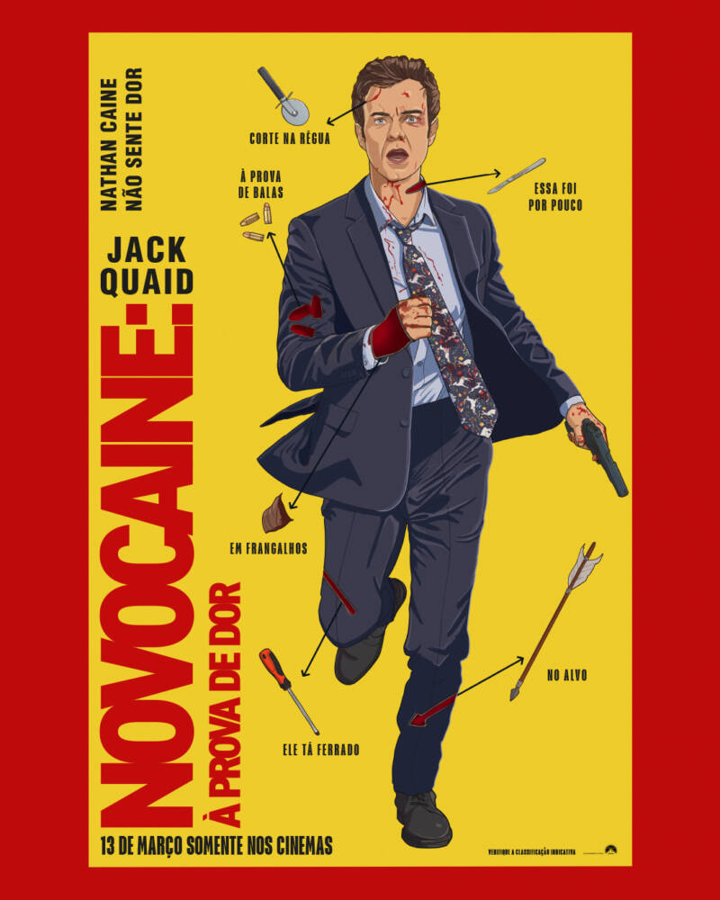 Novocaine: À Prova de Dor,Jack Quaid