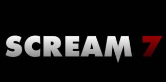 Logotipo Scream 7 em fundo preto