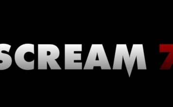 Logotipo Scream 7 em fundo preto