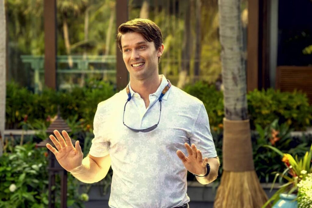 patrick schwarzenegger the white lotus