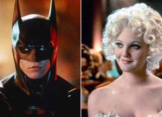 Drew Barrymore homenageia Val Kilmer e relembra sua gentileza em ‘Batman Para Sempre’