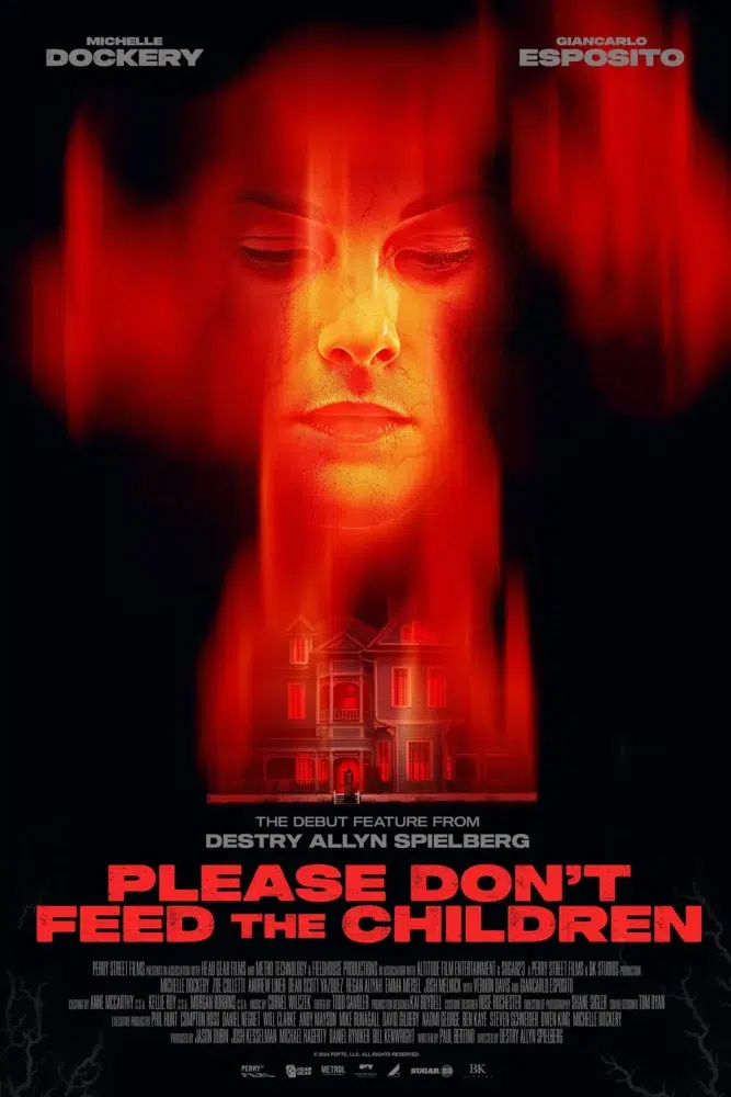 pleasedontfeedthechildren poster