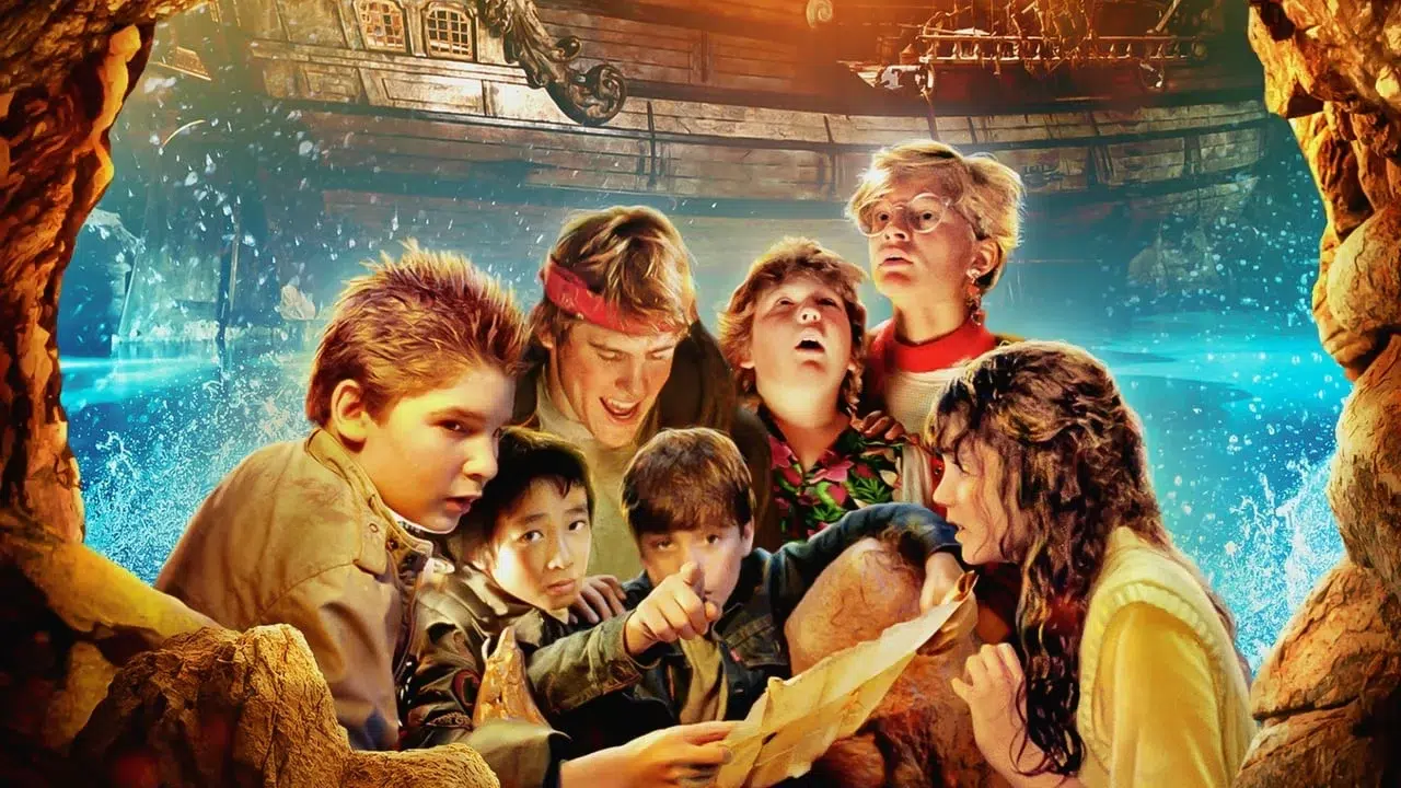 Cena de 'Os Goonies', outro filme marcante na vida de muitas pessoas!