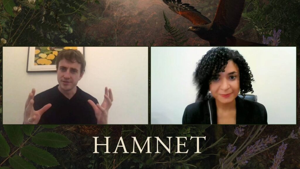 Paul Mescal em entrevista com Letícia Alassë (Foto: reprodução)