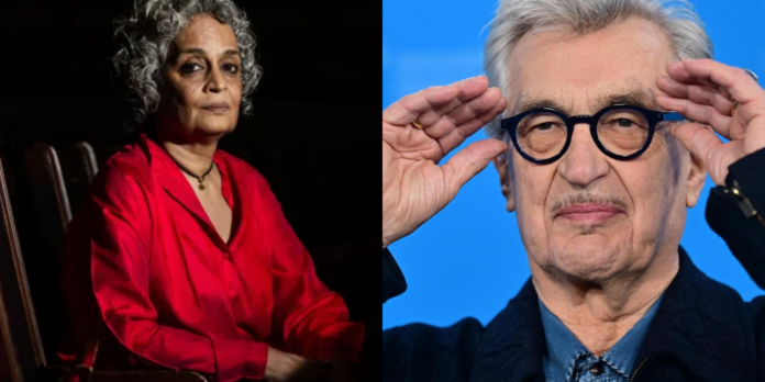 Arundhati Roy e Wim Wenders