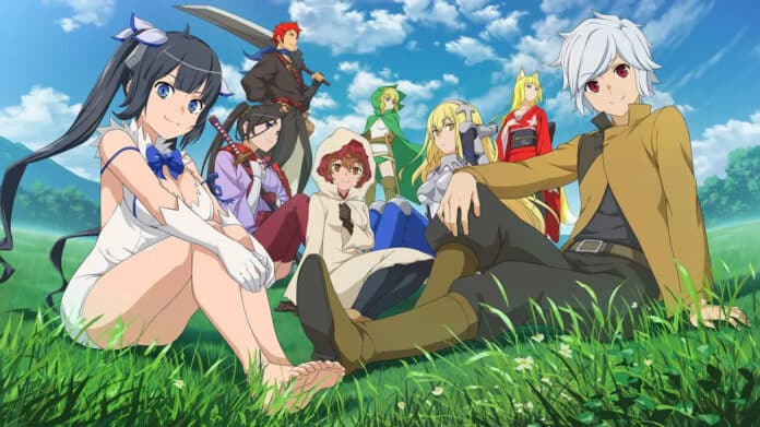 DanMachi É errado tentar pegar garotas numa masmorra
