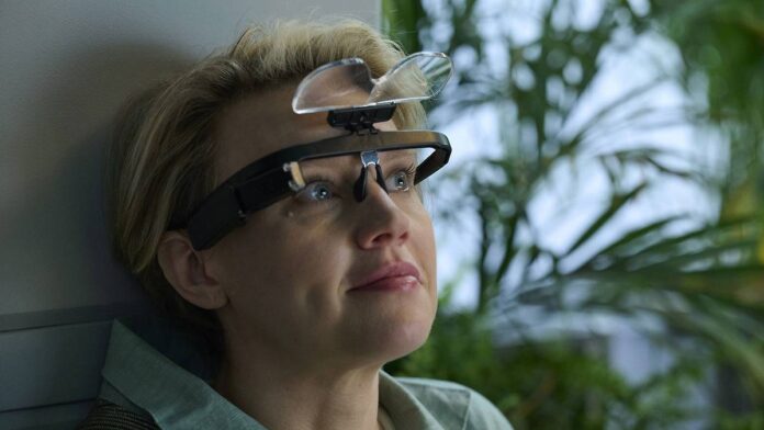 em um piscar de olhos