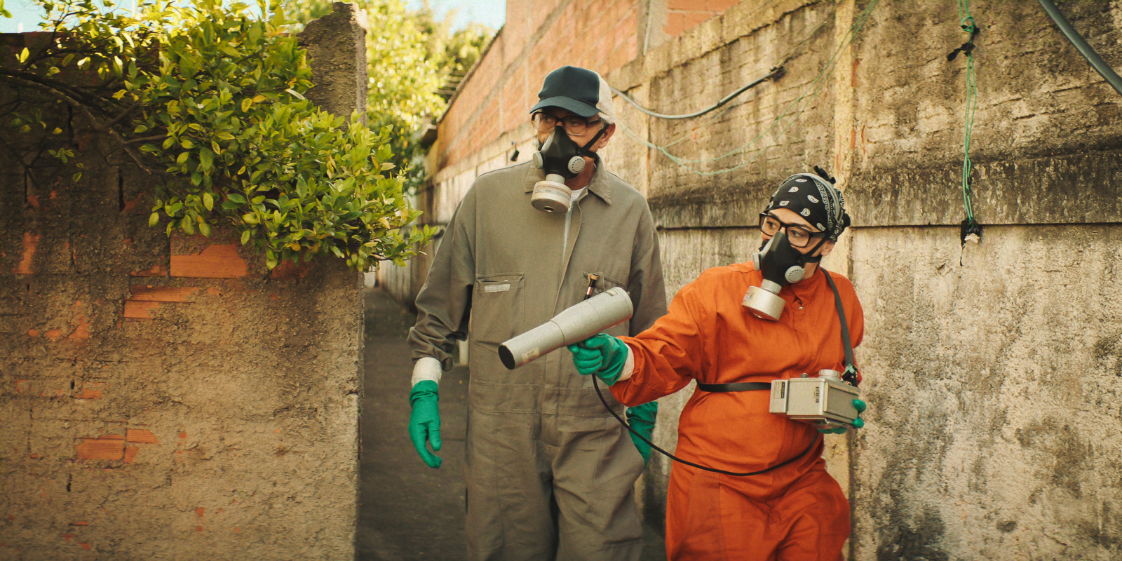 Cena da minissérie: 'Emergência Radioativa'