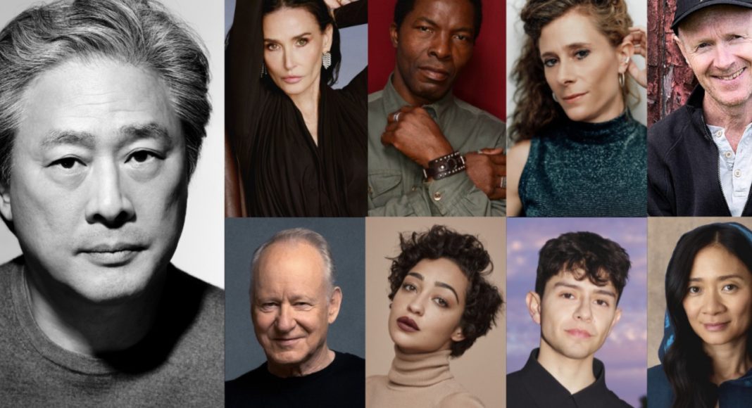 Collage of ten diverse headshots of actors and performers.