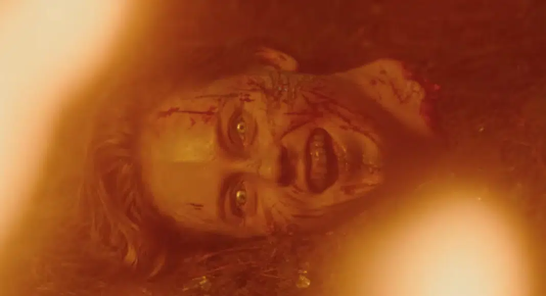 a morte do demonio em chamas