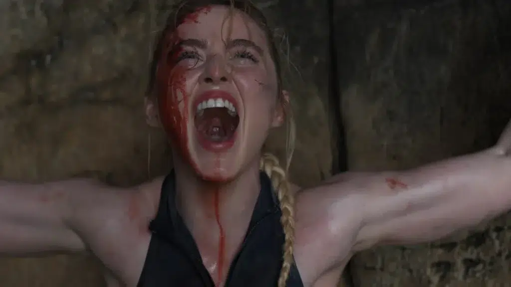 Tubarão ATACA no novo clipe de ‘The Devil’s Mouth’, terror com Kathryn Newton e Lana Condo