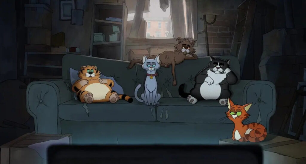 ‘Gatos de Rua’: Netflix divulga teaser INÉDITO da animação adulta criada por Ricky Gervais