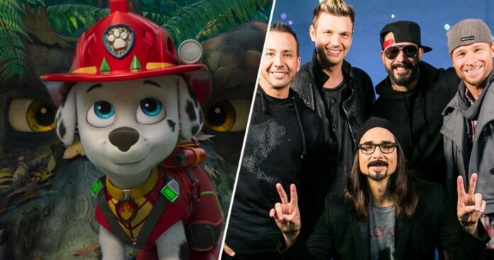 patrulha canina backstreet boys