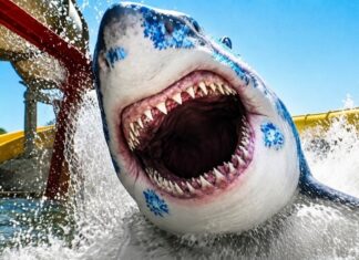 water park shark