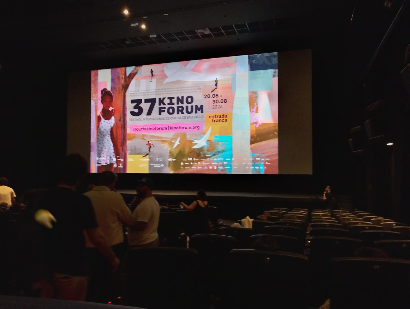 Sessão do Kinoforum 2026 no CineSesc