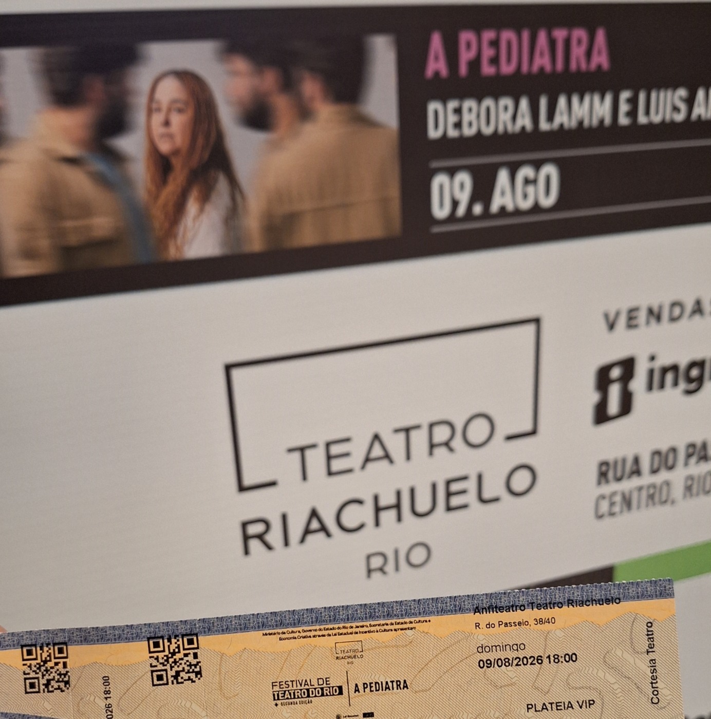 'A Pediatra', peça que faz parte do Festival de Teatro do Rio 2026