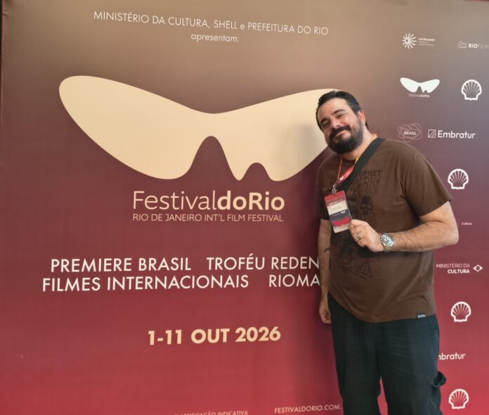 Primeira foto no Festival do Rio 2026