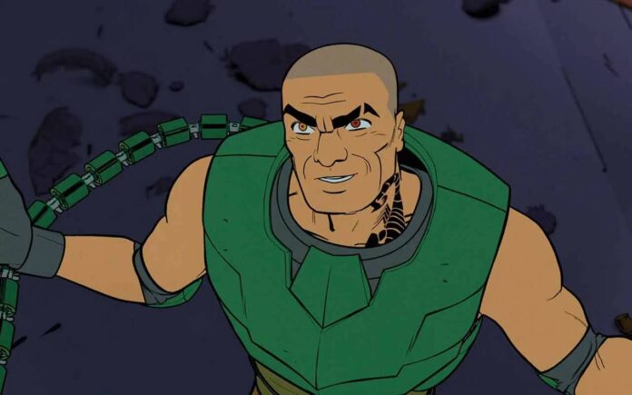 Escorpião homem aranha